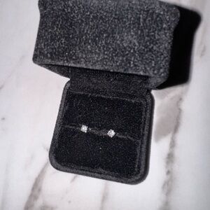 Elegant Silver Stud Earrings